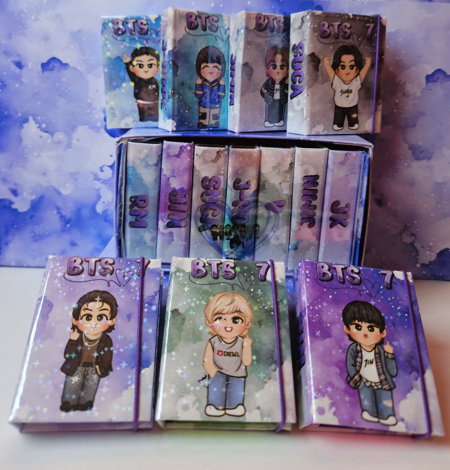 Mini libretas Forever Seven de notas adhesivas