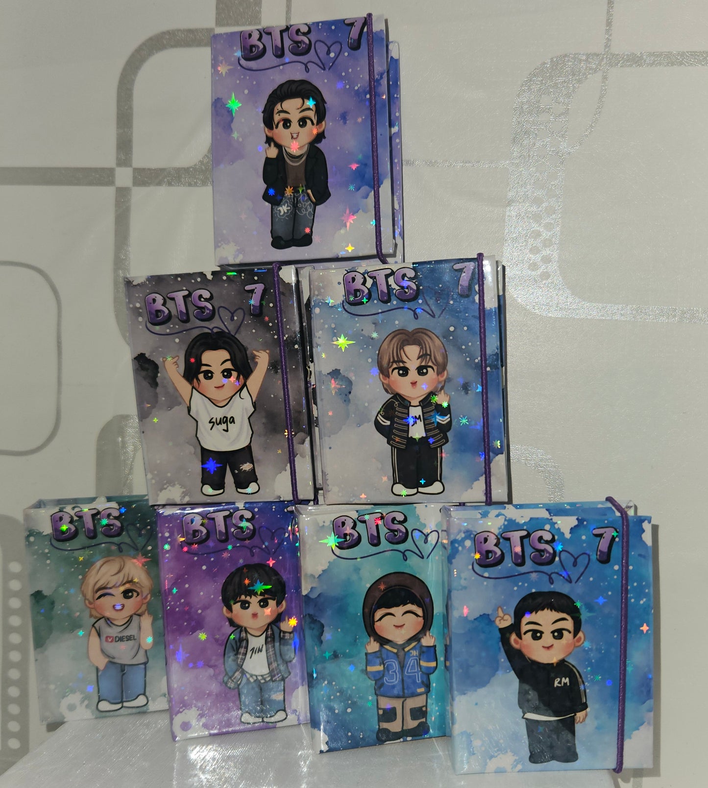 Mini libretas Forever Seven de notas adhesivas