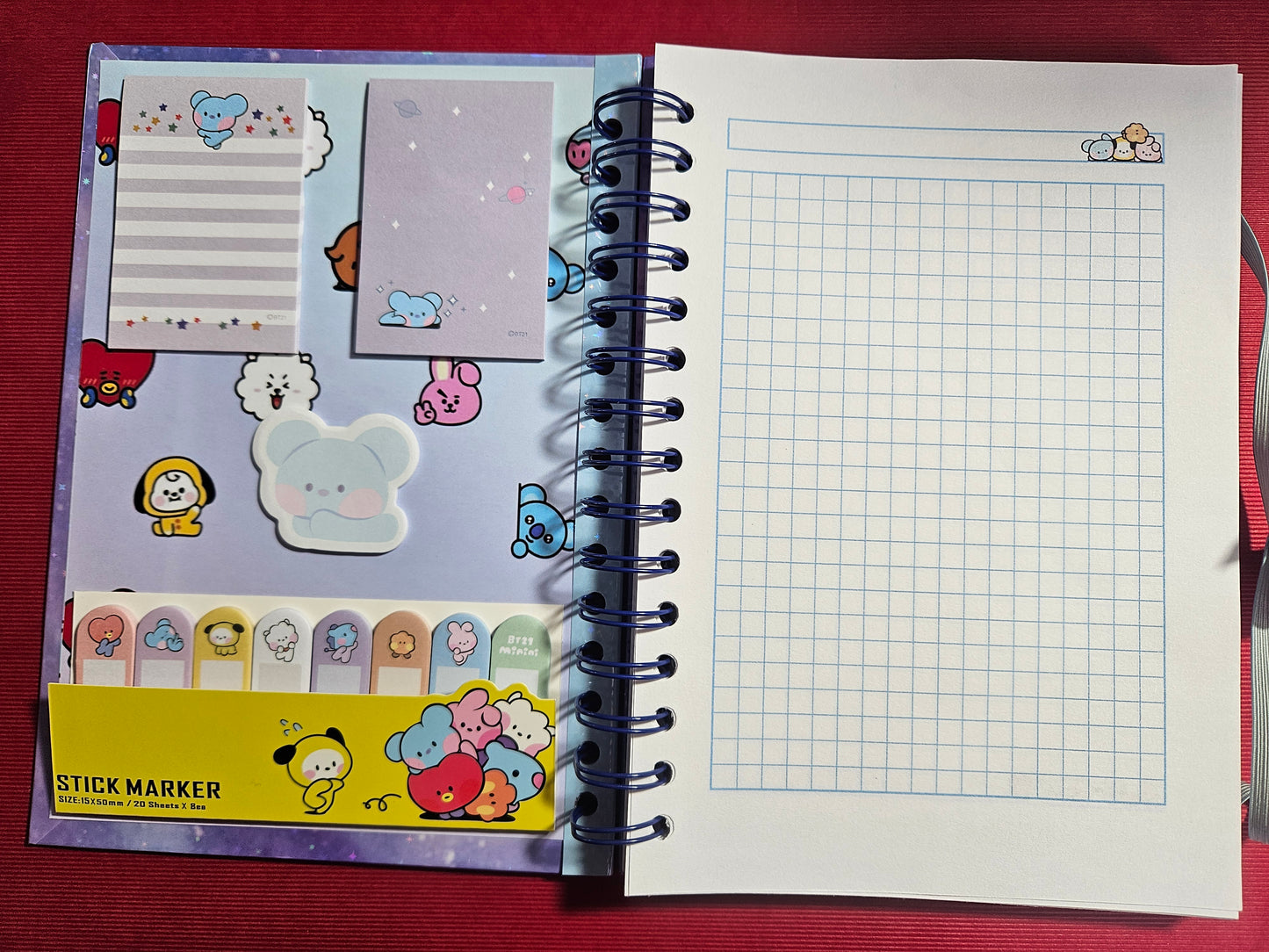Cuaderno A5 +boligrafo Koya