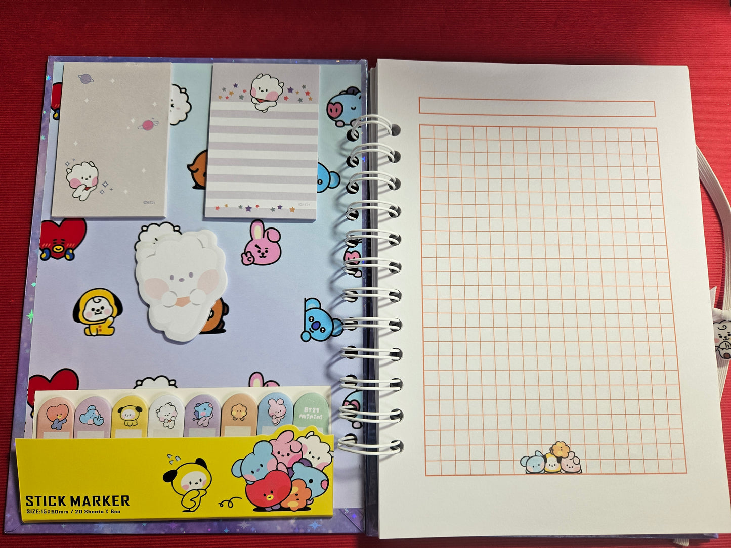 Cuaderno A5 +boligrafo RJ