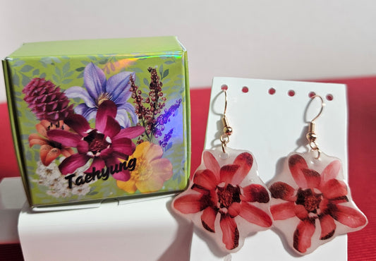 Pendientes flor de nacimiento Tete